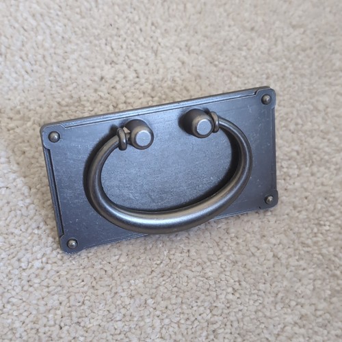 Pewter metal cabinet handles - handles,