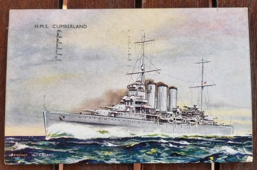 Hms cumberland cruiser bernard - hms,
