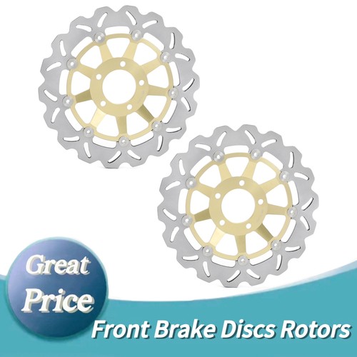 Pair front brake discs - pair, for