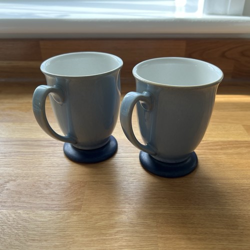 Denby blue jetty - jetty, mugs