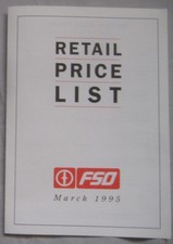 March 1995 FSO range Price