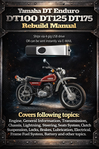 Yamaha dt100 dt125 dt175 - dt100,