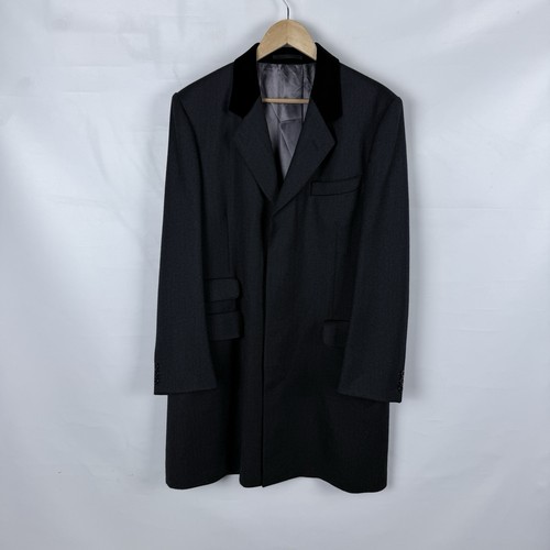 Crombie men coat grey pure - crombie,