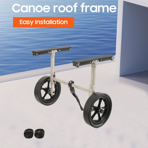 Canoe cart with - air, tires