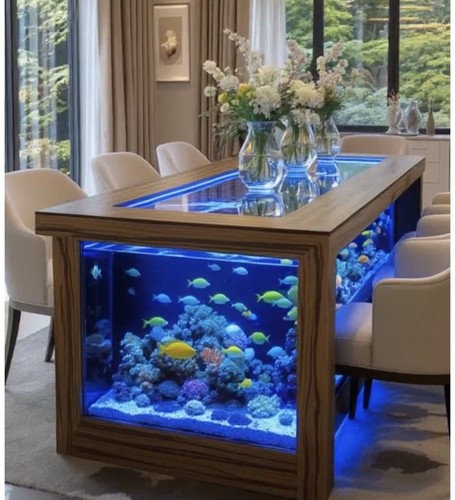 Aquarium table - aquarium,