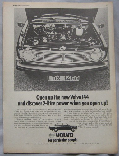 1968 volvo 144 - 1968, original