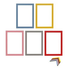 Colour Range Wood Picture Frame Photo Frame Poster Frame Choice of Colours
