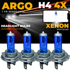 4x H4 Headlight Bulbs Xenon 100w Super White 472 Halogen Car Headlamp Bulb 12v
