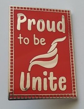 UNITE THE UNION LAPEL BADGE