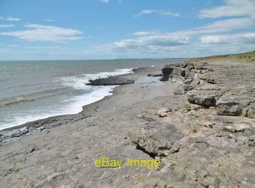 Photo 6x4 ogmore sea - photo,