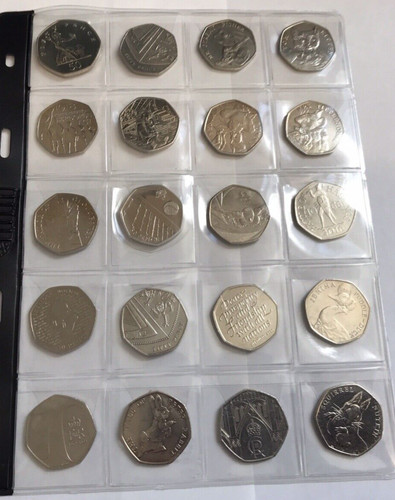50p unc uncirculated - 50p,