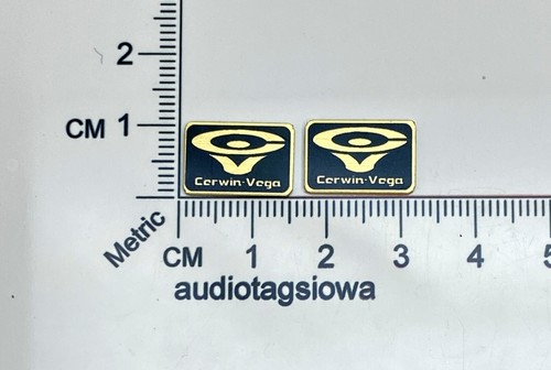 Cerwin vega car speaker badge - cerwin,