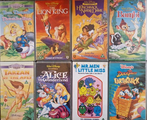 Disney videos vhs bundle - disney,