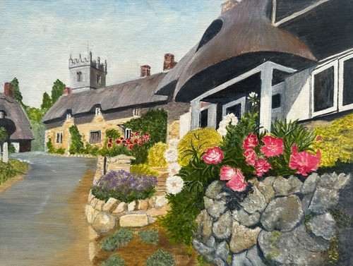 Thatched cottages original