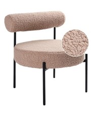 Armchair ALPHA Boucle Taupe