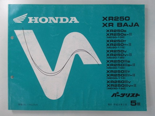 Xr250 baja parts - parts, 5th