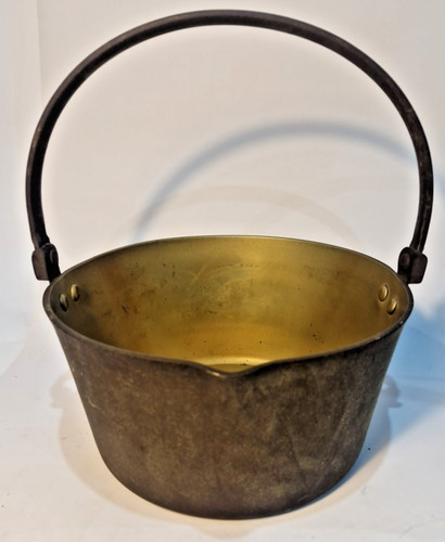 Antique solid brass - solid, brass,