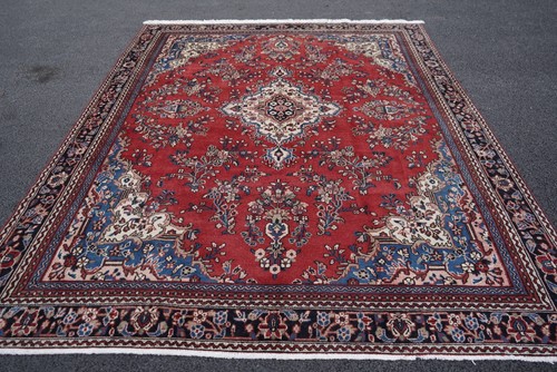 Vintage handmade wool - wool, oriental