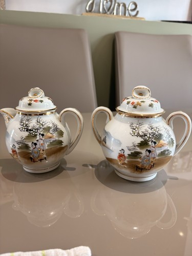 Vintage old japanese - old, porcelain