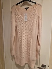 Lipsy Pale Pink Long V Neck