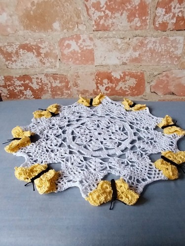 Butterfly crochet lace