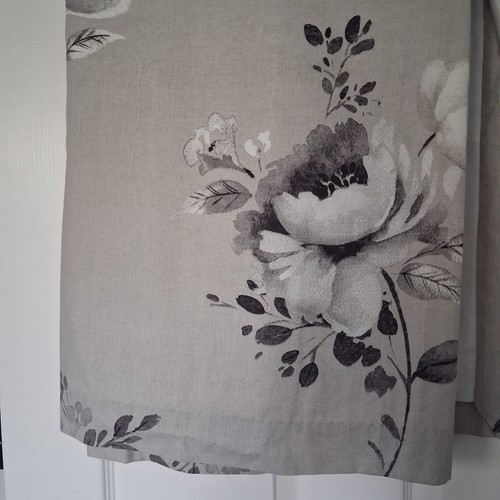 Dunelm grey curtains floral - dunelm,