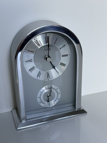 Acctim silver mantel clock - acctim,