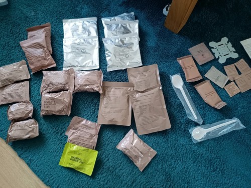British military ration pack - british,