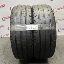 2x 235 65 R16 C 115/113R CONTINENTAL, Tread 5.5/5.4mm (E7127) One Has Scratches