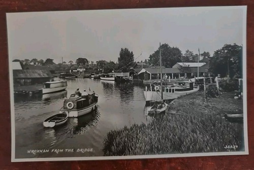 Wroxham from the bridge - ,