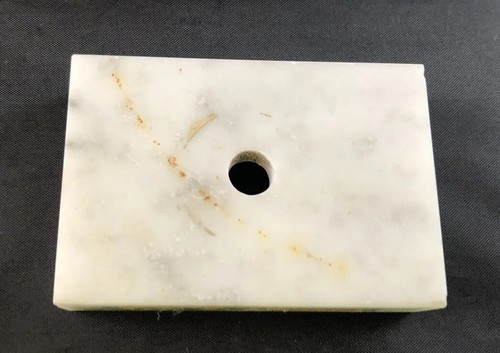 White marble - 3”x2”x¾",