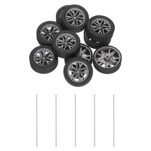 10pcs toy car wheels - 10pcs,