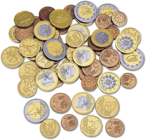 Learning resources euro coins - learning,