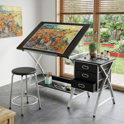 Adjustable drafting table - adjustable,