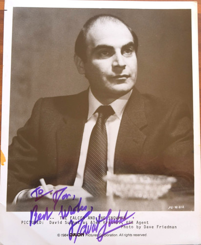 David suchet the falcon - suchet,