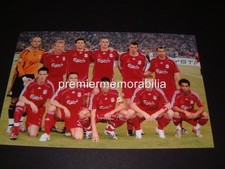 LIVERPOOL FC 2007 CHAMPIONS LEAGUE FINAL STEVEN GERRARD CARRAGHER ALONSO KUYT