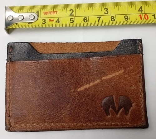 Genuine leather credit card - genuine,