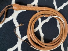 Indiana Jones Style Bullwhip 10 Feet 12 Plait