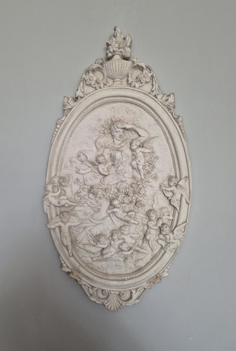 19th italian rococo plaster - c,