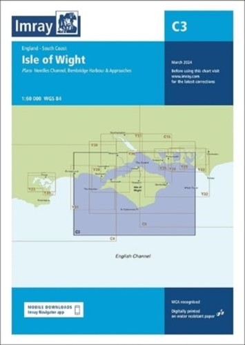 Isle wight imray - isle, chart