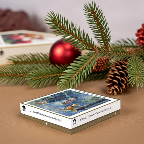 Luxury foil boxed christmas - luxury,