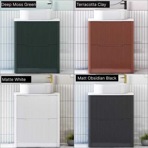 600 700 800 bathroom fluted - 600/700/800,