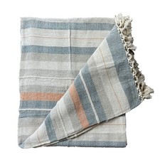 100% cotton handloomed striped