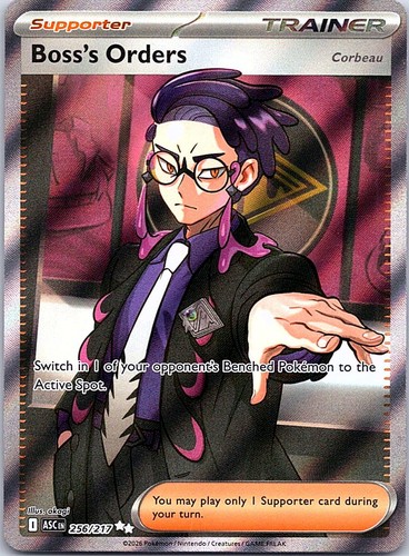 Boss orders corbeau - orders, [corbeau]