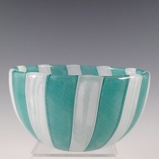 SIGNED Venini Murano Turquoise