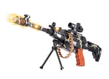 Kids Machine Gun Toy w/ Scope