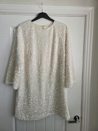 Cream sequin lux - cream, mini
