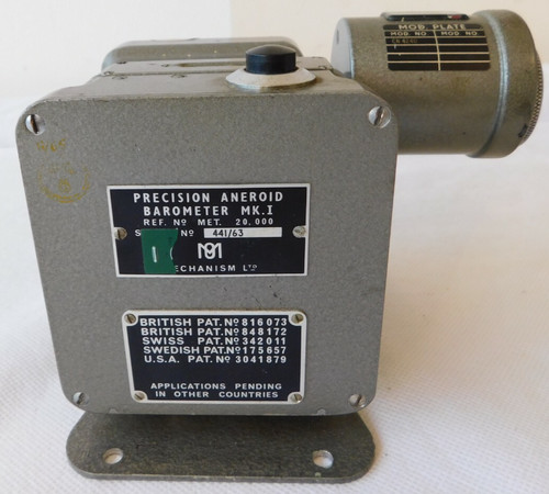 Raf aneroid barometer ref - ex,