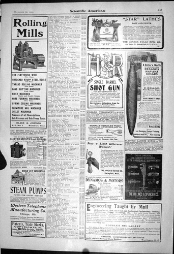 Old 1903 scientific - old, american