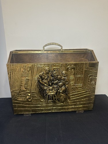 Retro embossed brass - embossed,
